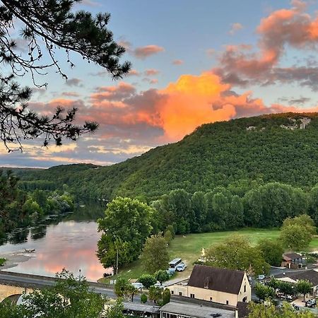 Vue Magique A Castelnaud Villa Bagian luar foto