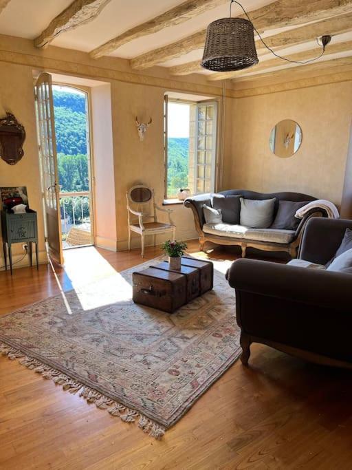Vue Magique A Castelnaud Villa Bagian luar foto