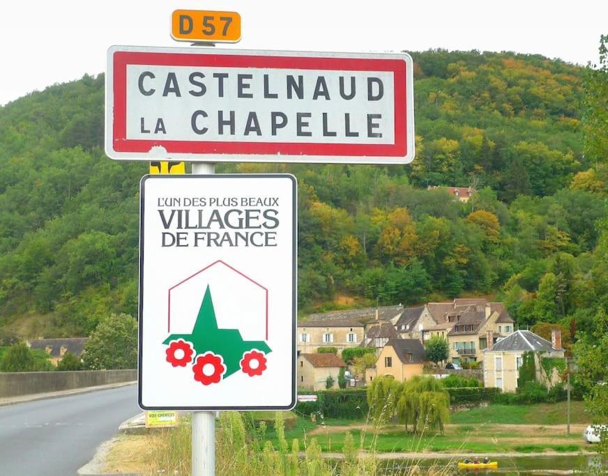 Vue Magique A Castelnaud Villa Bagian luar foto