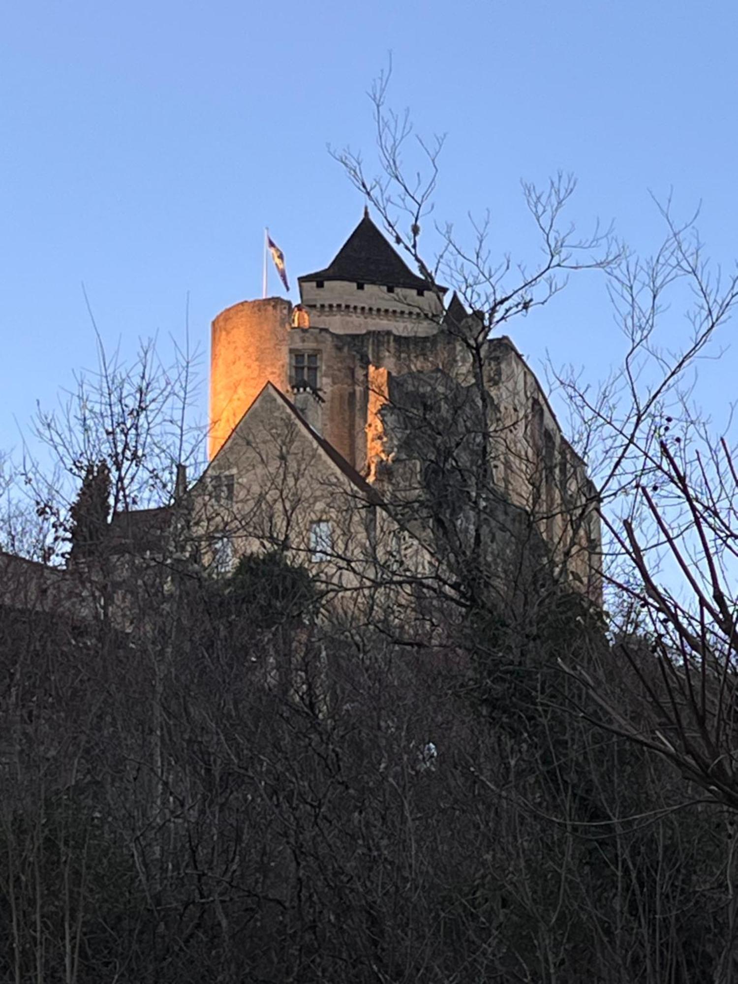 Vue Magique A Castelnaud Villa Bagian luar foto