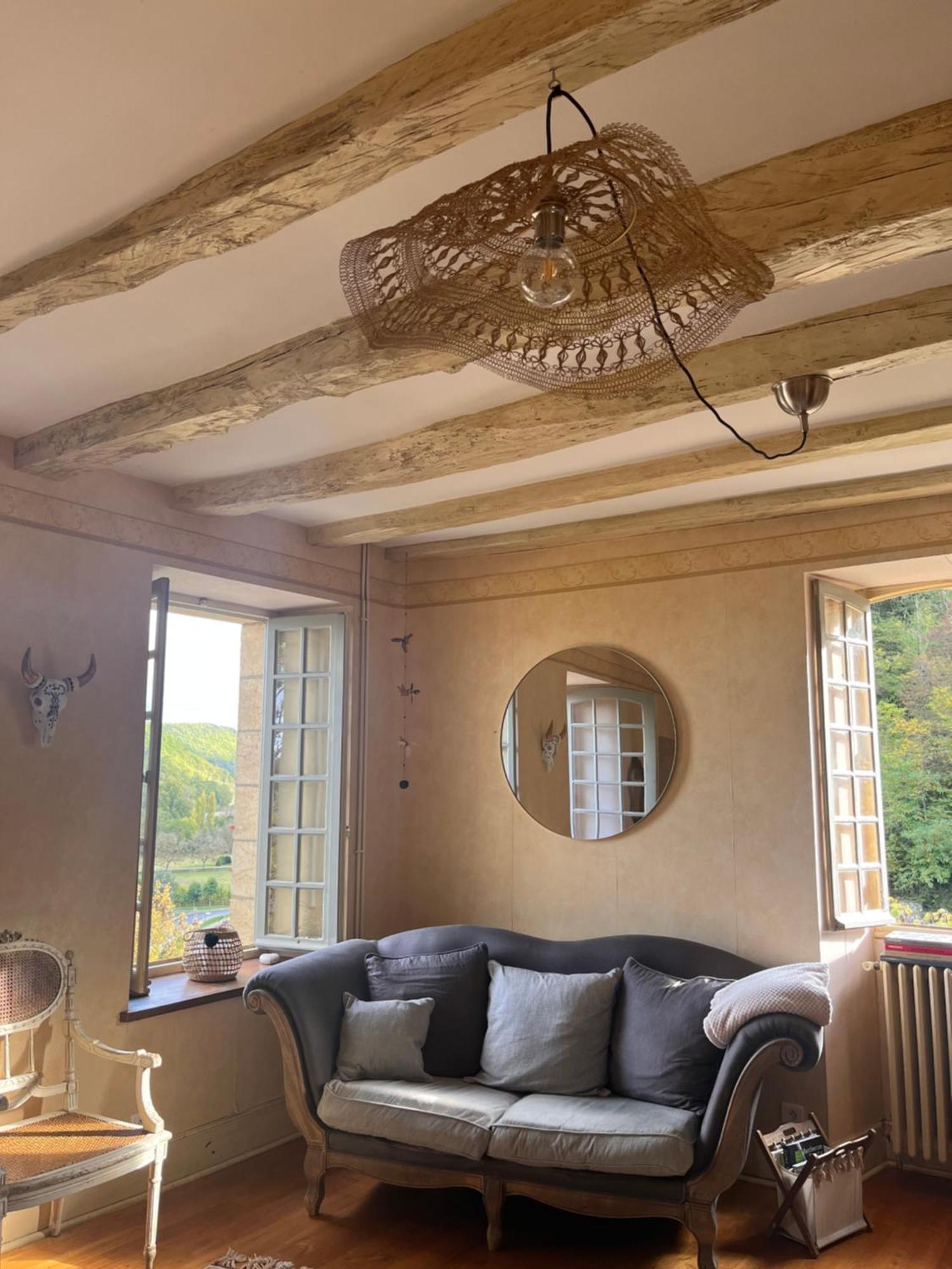 Vue Magique A Castelnaud Villa Bagian luar foto